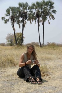 Dr Martina Trinkel, hyaena and lion expert