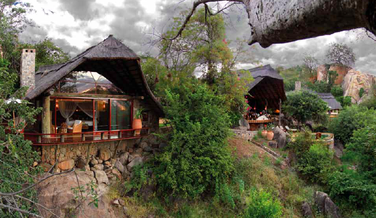 The magnificent Sango Lodge in the Save Valley Conservancy, Zimbabwe